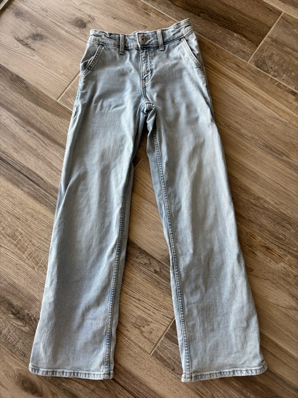 abercrombie kids Light Blue Bootcut Jeans size 11-12 long